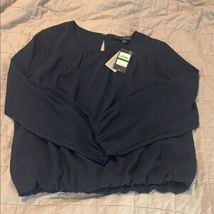 Tommy Hilfiger Navy Women's Blouse